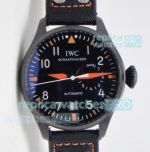 Copy IWC Big Pilot 7 Days Black Dial With Bezel Watch 5004